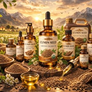 Cumin Seed Certified Organic Oil