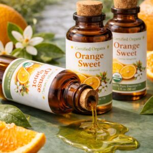 Orange Sweet Certified Organic Oil