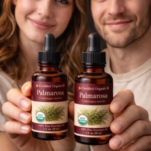 Palmarosa Oil Certified Organic